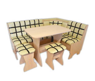 Кухонный уголок Комфорт- Лучиана 17 комби светлый