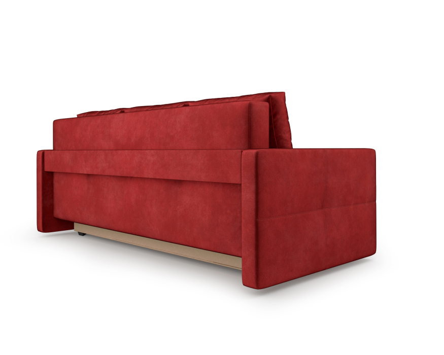 Диваны кровати со спальным местом, Диван прямой еврокнижка Марсель №2 (Бархат)
