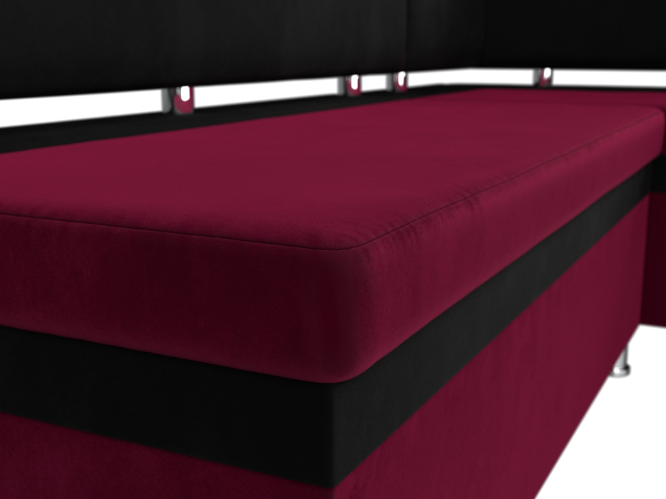 Кухонные уголки, Кухонный уголок Стайл правый угол, микровельвет