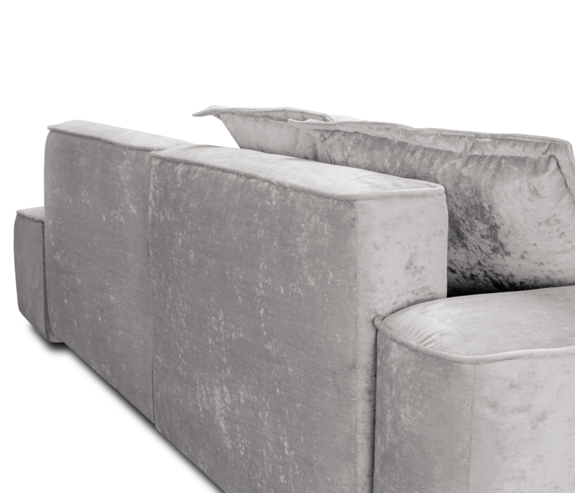 Диваны еврокнижки, Диван угловой "Бали"со спальным местом, микровелюр