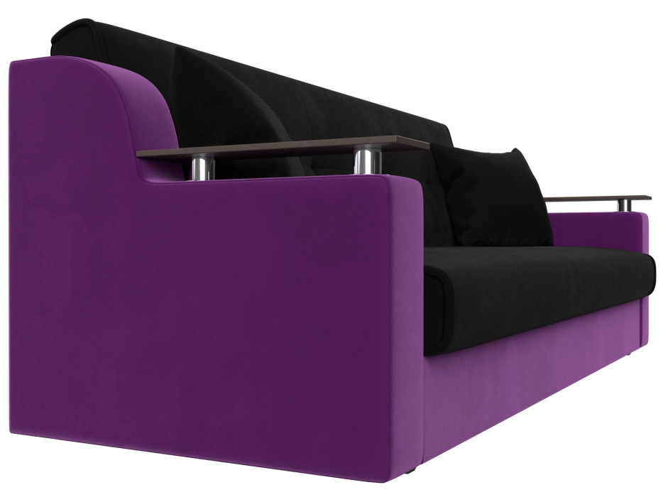 Диваны книжки, Прямой диван книжка Сенатор, микровельвет