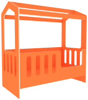 Кровати-домики, Сказочный домик ДС-1/1 80x160