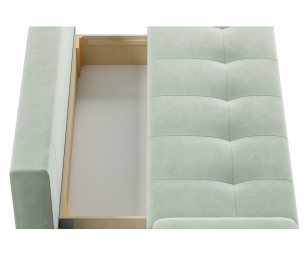 Диван прямой Милан-1 Велюр