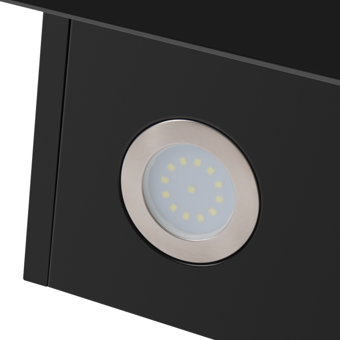 Вытяжки, Вытяжка MAUNFELD MANCHESTER LIGHT 90 черное стекло
