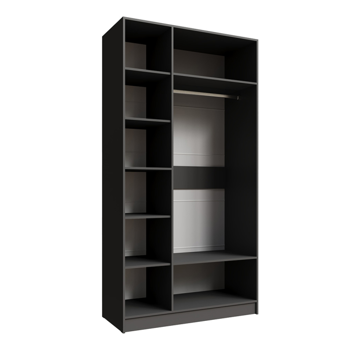 В гостиную, Распашной шкаф с зеркалом Мадрид 1