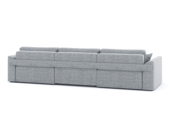 Диван-кровать П-образный Рафаэль еврокнижка НПБ, рогожка Люкс