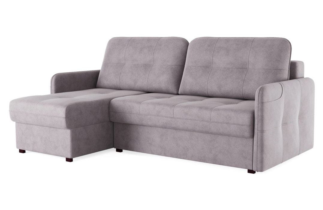 Диваны угловые в гостиную, Диван-кровать угловой Smart 1 Велюр