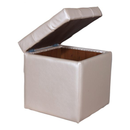Пуф Квадро с ящиком, иск. кожа 