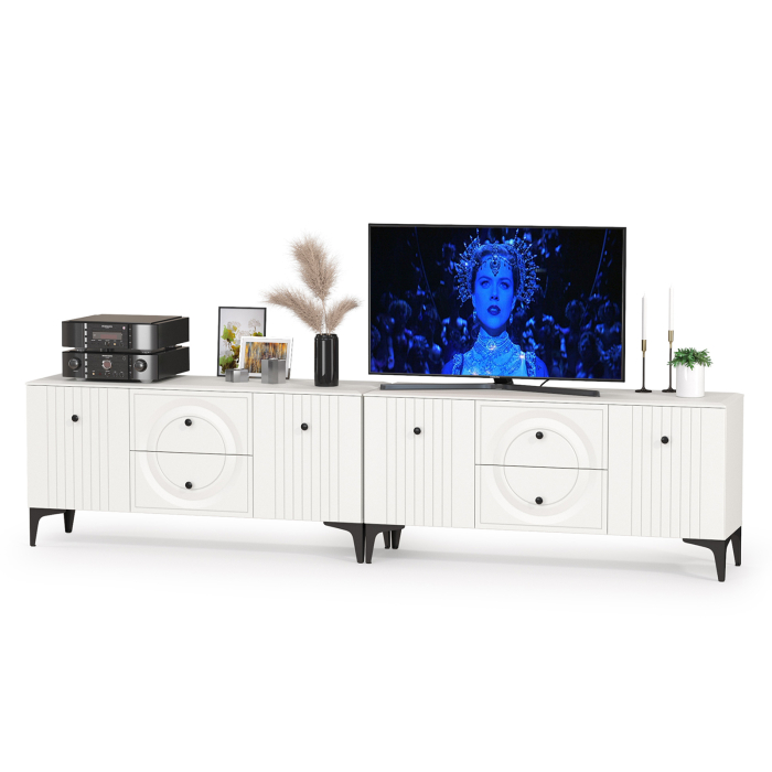 Стенки для гостиной, Две тумбы под ТВ Валенсия 16.45