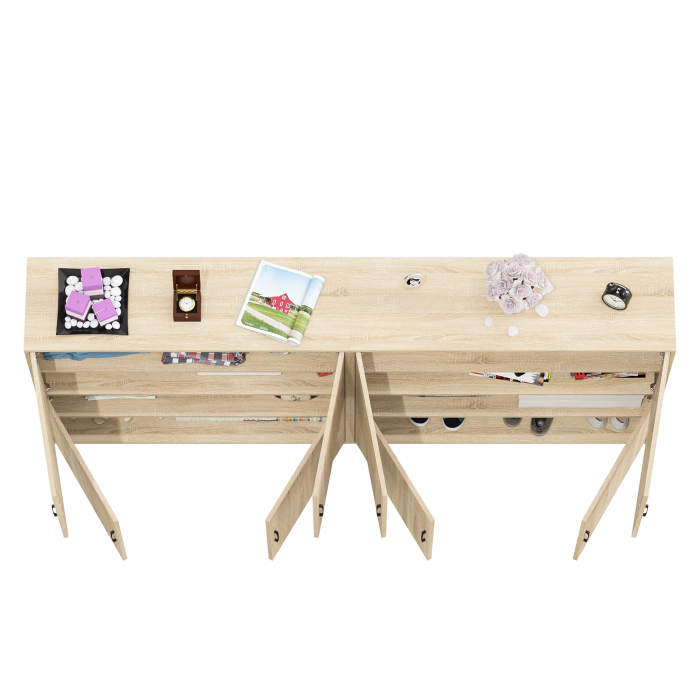 Комоды, Две тумбы-комода с дверками РВК 126-1204