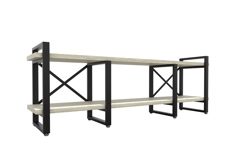 ТВ-тумбы, Тумба под ТВ Айсберг Лофт 160 черный