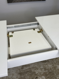 Стол Kenner 1300K раздвижной, стекло глянец