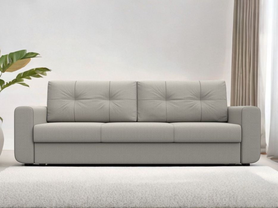 Диваны еврокнижки, Диван прямой Лига-031, рогожка Амур