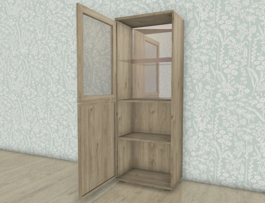 Шкафы одностворчатые, Модульная система Карина Шкаф ШК-1086