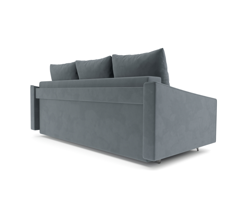 Диваны кровати со спальным местом, Диван прямой тик-так Уэльс (Велюр)