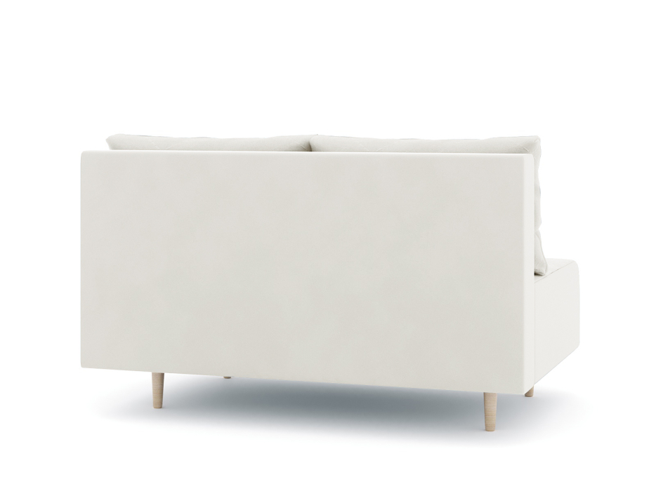 Дизайнерские диваны для гостиной, Диван прямой нераскладной Милли мини 2-х  местный без подлокотников, велюр