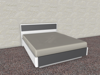 Модульная система Грейс Кровать КР-4003  Снежный Ясень