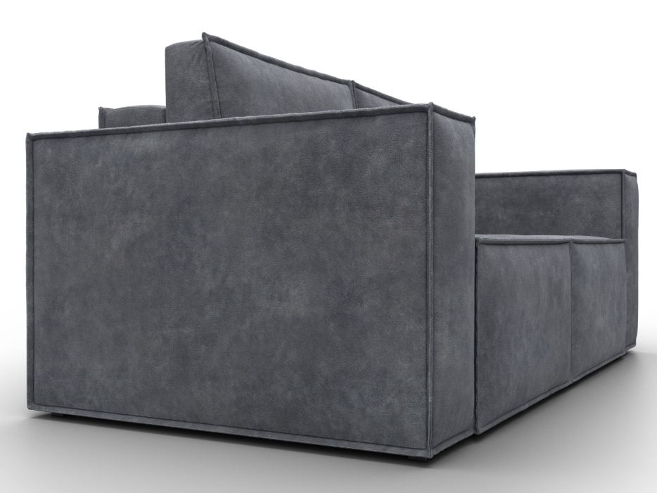 Диваны кровати со спальным местом, Диван прямой Куба мини, велюр BRUT