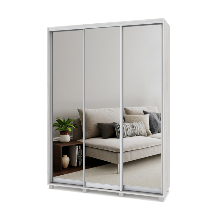 Шкафы-купе, Шкаф-купе 3-дв  Роланд Р463  (в2200*ш1600*г450)