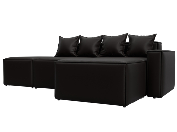 Диван угловой модульный Лига-063 угол правый, экокожа GRIFON