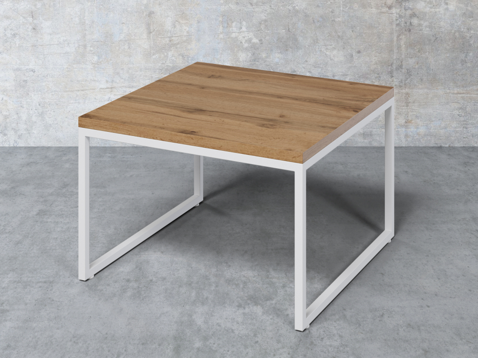 Журнальные столики, Столик журнальный Айсберг Лофт 01 Белый