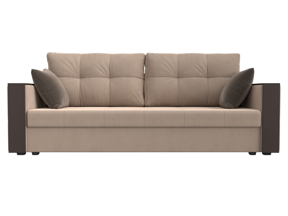 Диваны еврокнижки, Прямой диван Валенсия Лайт, велюр