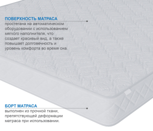 Матрас Премиум-Ориент плюс в скрутке 900х2000