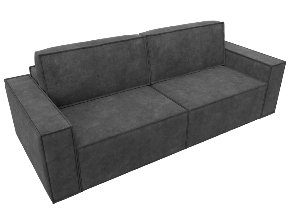 Диваны кровати со спальным местом, Диван прямой Куба, велюр BRUT