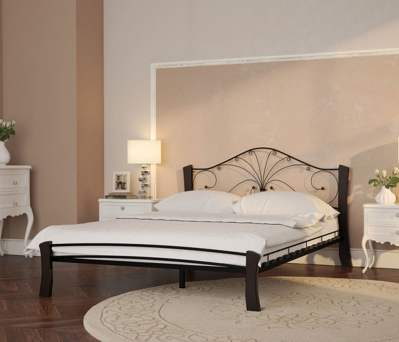 Кованые кровати, Кровать Фортуна 4 лайт 140
