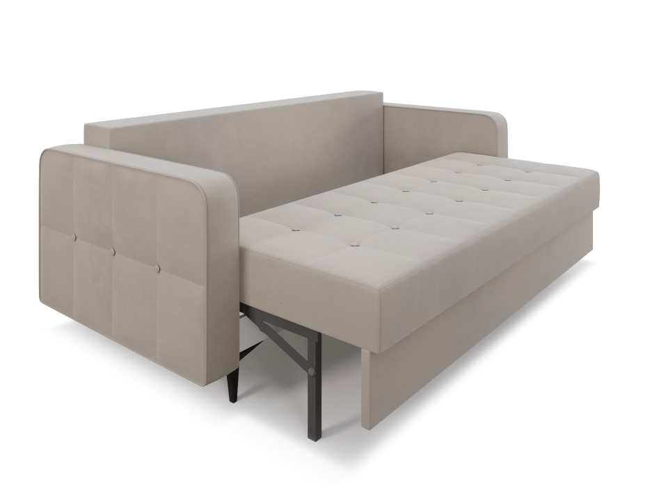 Диваны с ящиком для белья, Диван прямой тик-так Снеп (Бархат)