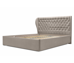 Кровать Мишель 1200 с подъемным механизмом, микровелюр