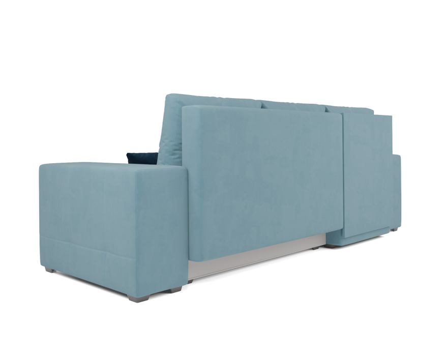 Диваны угловые в гостиную, Диван угловой Монреаль Левый угол (Велюр)