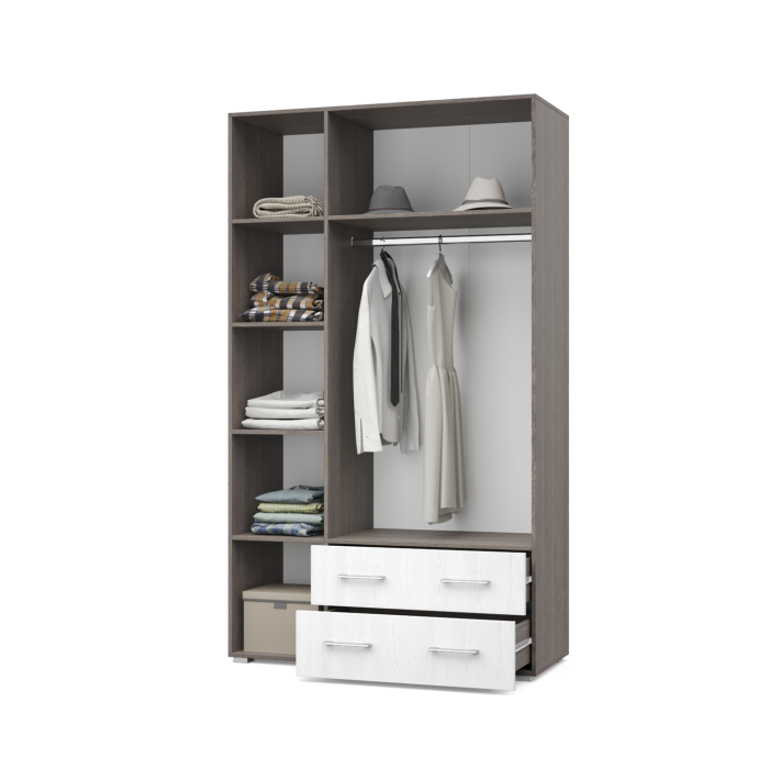 Шкафы распашные, Модульная система Ева Е33 Шкаф