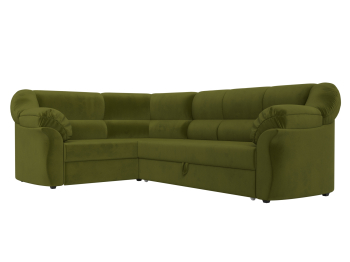 Диван угловой Карнелла левый угол, микровельвет