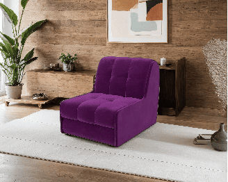 Кресло-кровать аккордеон Барон №2 НПБ Микровелюр