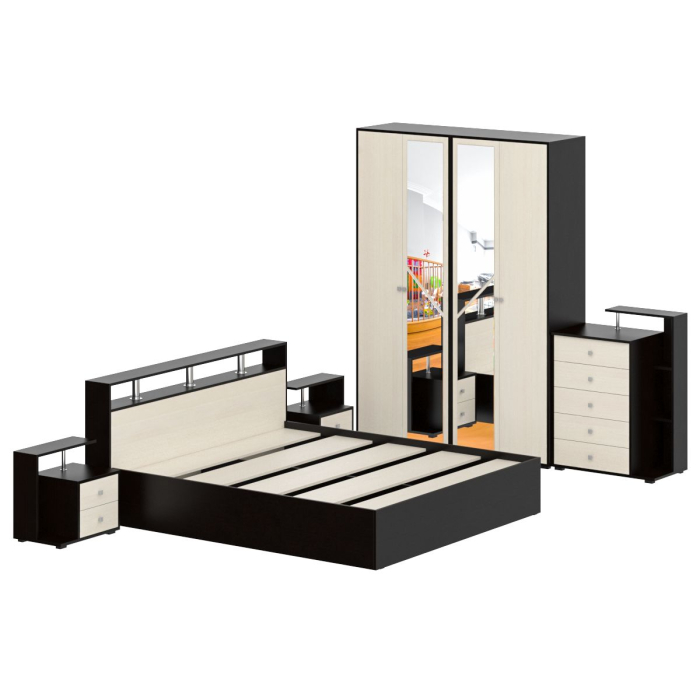 Спальные гарнитуры, Спальный гарнитур Камелия №4