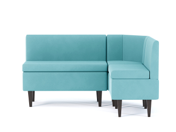 Диван кухонный угловой Лео, велюр