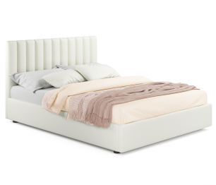 Мягкая кровать Olivia 1600 подъемная с матрасом АСТРА
