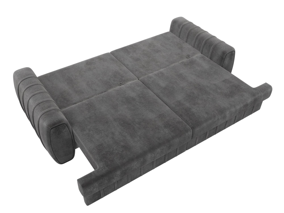 Диваны еврокнижки, Диван прямой Лига-057 НПБ, велюр TOWER