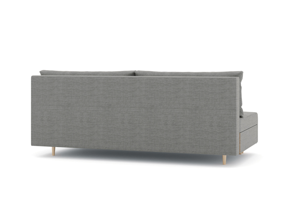 Диваны еврокнижки, Диван-кровать Милли без подлокотников, рогожка