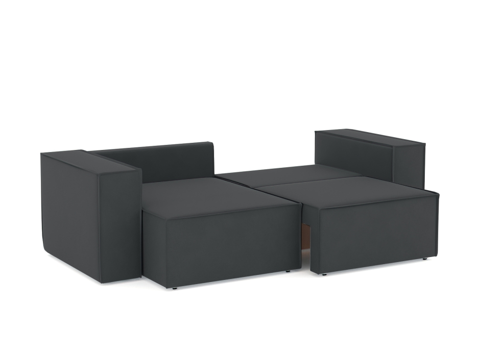 Диваны угловые в гостиную, Диван-кровать угловой Лофт, велюр