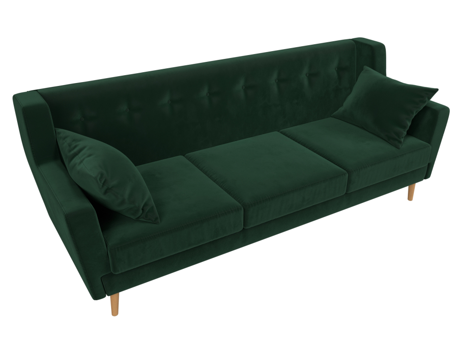 Диваны прямые кухонные, Прямой диван Брайтон 3, велюр