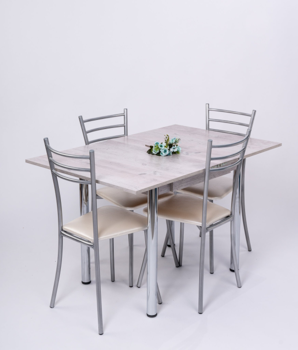 Обеденные группы, Обеденная группа 80 Ящик/Хокко/Хром