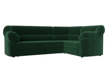 Диван угловой Карнелла правый угол, велюр
