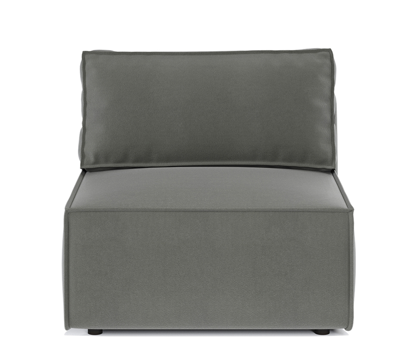 Диваны угловые в гостиную, Угловой диван модульный Гамма 285х170х70 см, левый