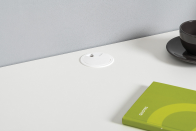 Стол компьютерный с двумя шкафами и навесной полкой Торонто № 05