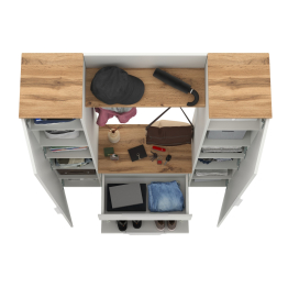 Мебель для маленькой прихожей Октава № 20