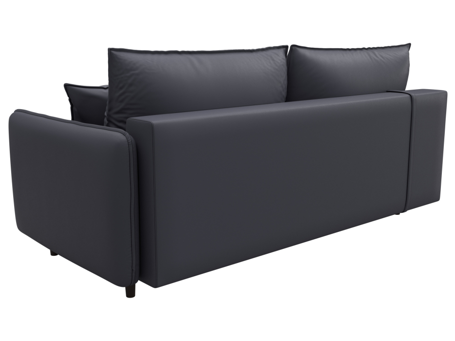 Диваны с ящиком для белья, Диван прямой Лига-064 НПБ, экокожа GRIFON