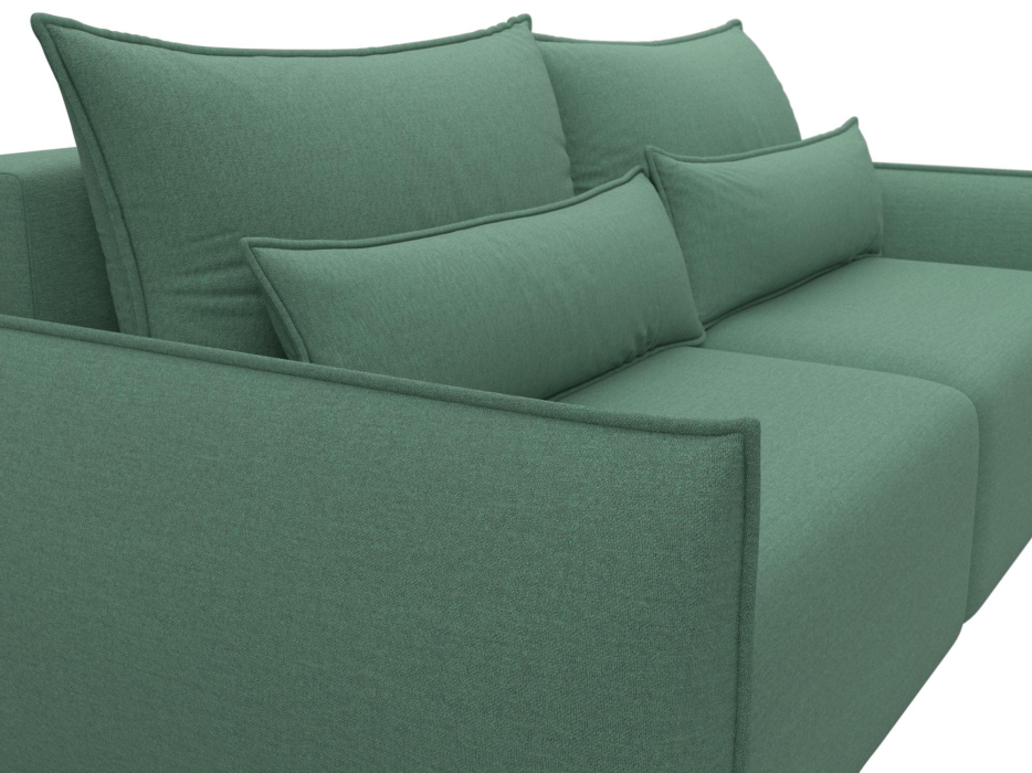 Диваны еврокнижки, Диван прямой Лига-051 НПБ, рогожка Амур