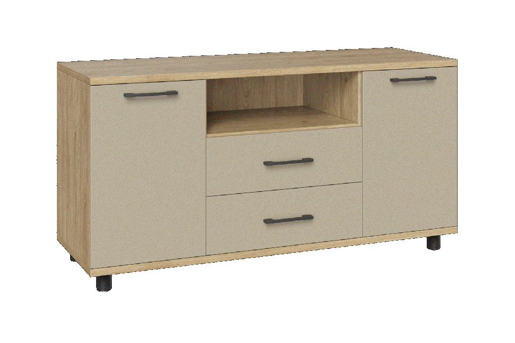 ТВ-тумбы, Модульная система Грейс Тумба ТБ-5022  Гикори Джексон Светлый